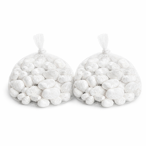 White River Rocks, 2 Bags, 500g per Pack, 1–2 cm Decorative Pebbles Stones for Aquarium Plant Pot, Home Garden Decor by Sona Casa