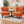 2 Pcs Set of Comfortable Orange Fabric Accent Chairs for Lounge, Home, Office, Hotel Decor by Sona Casa