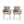 Set of 2 Modern Beige Upholstered Accent Chairs with Elegant Gold Metal Frames, Stylish & Comfortable Seating, Home Office Decor-Sona Casa