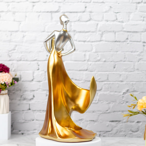 Decorative Bottle Holder, Golden Bottle Holder, Housewarming or Festive Gift by Sona Casa