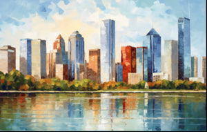Houston Painting by Sona Casa