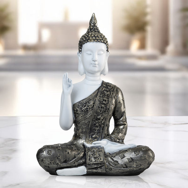 Meditating Buddha Statue 12" Tabletop Centerpieces Home Decor