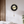 Vertical Gold and Black Silent Pendulum Wall Clock, 22