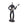 Musician Statue, Black Sculpture, Home Decor Gift for Musicians, Guitarists 11in 27cm by Accent Collection