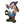 Welcome Gnome Statue with Metal Tealight Candle Holder, Outdoor Polyresin Gnome Lawn Garden Decor with Purple Hat, Large, 16 inch 40 cm by Sona Casa