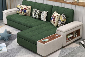 Sofa bed with storage by Sona Casa
