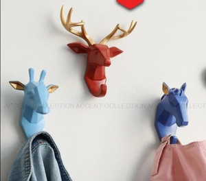 Red Deer Wall Hanger by Sona Casa