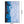 Blue Hues Stripe Illusion Large Framed 3D Abstract Wood Canvas Art For Modern Home Decor by Sona Casa