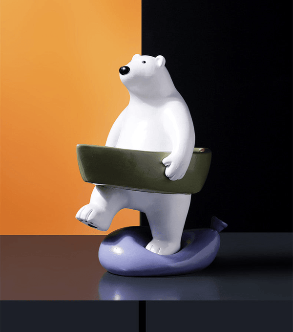 Bear Statue for Kids Room - Swimming Boat by Accent Collection