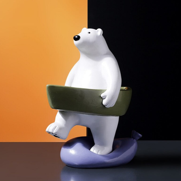 Bear Statue for Kids Room - Swimming Boat by Accent Collection