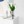 Chrome plated ceramic vase for Home Décor