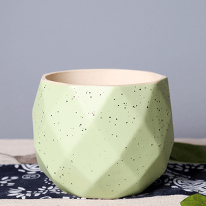Cute Small Geometrical Vase, Colorful 3" Planter Set, Plant Pots for Home