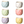 Cute Small Geometrical Vase, Colorful 3