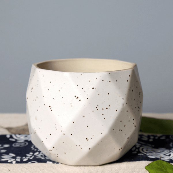 Cute Small Geometrical Vase, Colorful 3" Planter Set, Plant Pots for Home