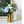 Gold Ceramic Vase for Home Decoration