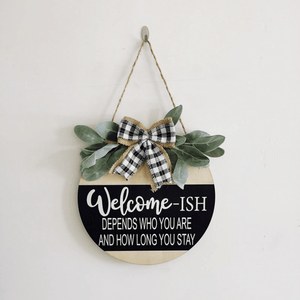 Quirky Welcome Sign for Wall Decor by Accent Collection Home Decor