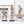 Set of 3, Basket Ball Player Statues for Home Décor
