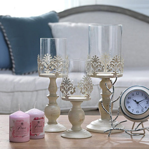 Set of 3 Retro Candle Set for Home Décor by Accent Collection Home Decor