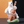 White Bear Statue for Children’s Room - Music Lovers